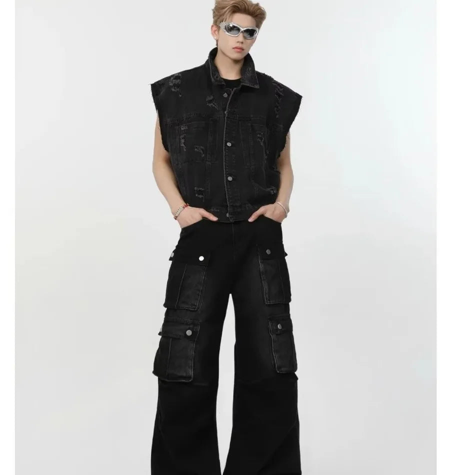minimalist street zip-up, streetwear for men, fall streetwear outfit, oversized style, layered fashion, modern aesthetic, graphic detail
