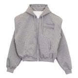 grunge street bomber, modern fit for men, oversized fit