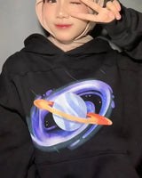 European And American Street Casual Style Oversized Pullover Hoodie Y2