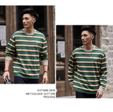 Gothic Melting smiley – Men Retro Fashion Streetwear Loose Casual Long Sleeve Plus S