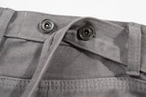 streetwear big pockets sashes pleated baggy jeans for men and women washed straight casual cargo pants oversize denim trousers unique cargo style 153