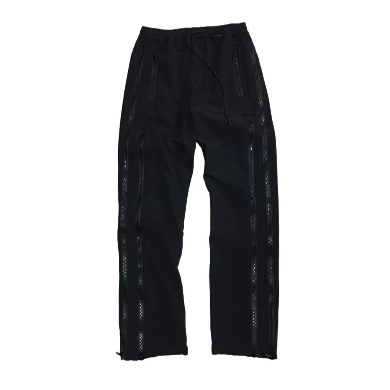 high new luxury men 2023 cotton under my car zip up comfortable nylon parkour tactical function casual pants sports cargo 385 unique cargo style 1457