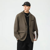 grunge winter jacket, layered citywear - comfortable cotton fit with bold prints