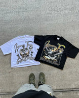 Sadcore Streetwear – American Sweetheart Graphic T Shirts Oversized Y2K Top – Edgy Streetwear for All Genders