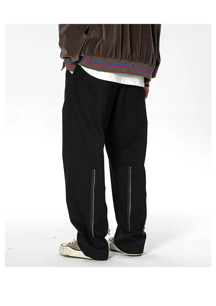 men streetwear fashion loose casual wide leg techwear cargo pants track trousers women harem trousers joggers sweatpants unique joggers style 935