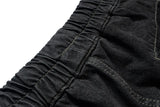 New 2024 Novelty High Zipper Rick Denim Tactics Heavy Skateboard Street Cotton Casual Shorts Kanye Hip-hop Parkour Cargo #a2