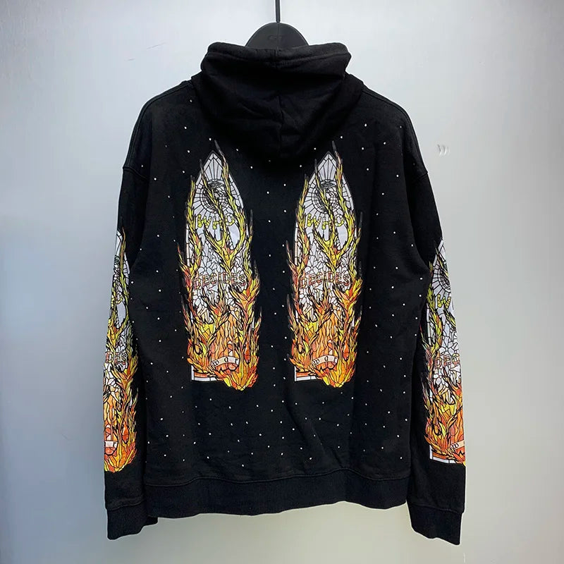 Black Grey Brown Who Decides War Hoodie Men Woman Good Quality Chaopai