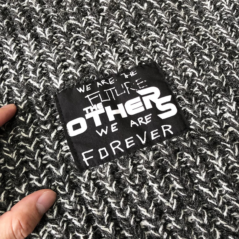 new 2023 men luxury raf we are the future forever others gentleman cotton knit casual sweaters pullover us size high drake 533 aesthetic street look hoodie, unique limited edition hoodie, high quality cotton pullover