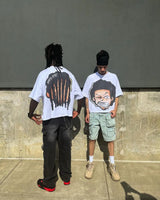 harajuku summer casual graphic t shirts men cartoon big head streetwear oversized y2k tops gothic clothes goth women clothing relaxed fit trousers