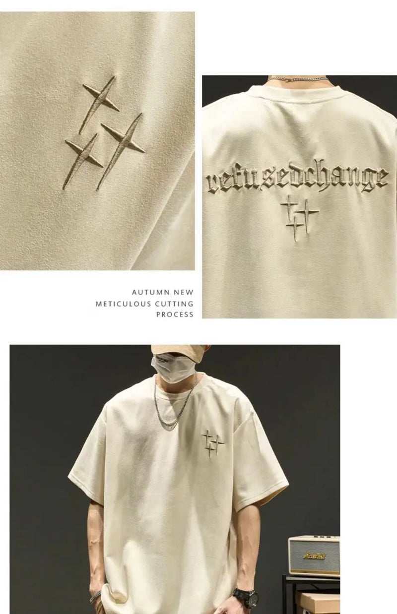 Trapwear Tribal flame – American Hip Hop Trend Men And Women Retro Personality Lette