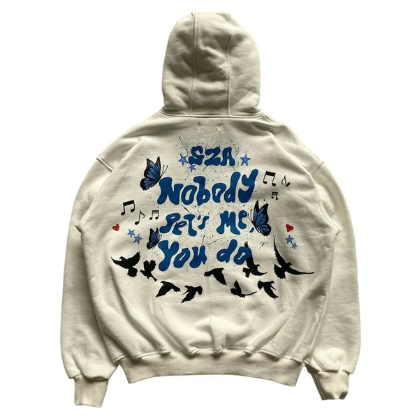 Autumn And Winter Fashion Sportswear Luxury Brand Sza Letter Hooded Me