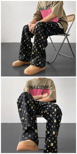 cotton casual pants men fashion retro colored plaid pants men streetwear hip hop loose hollow out pants mens hole trousers m 3xl unique default style 3808