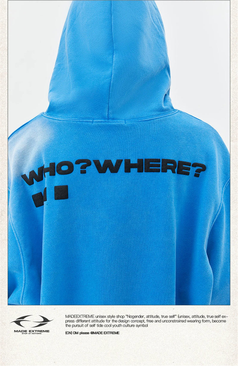 2023 Hip Hop Hoodie Streetwear Unisex Sweatshirt Letter Graphic Haraju