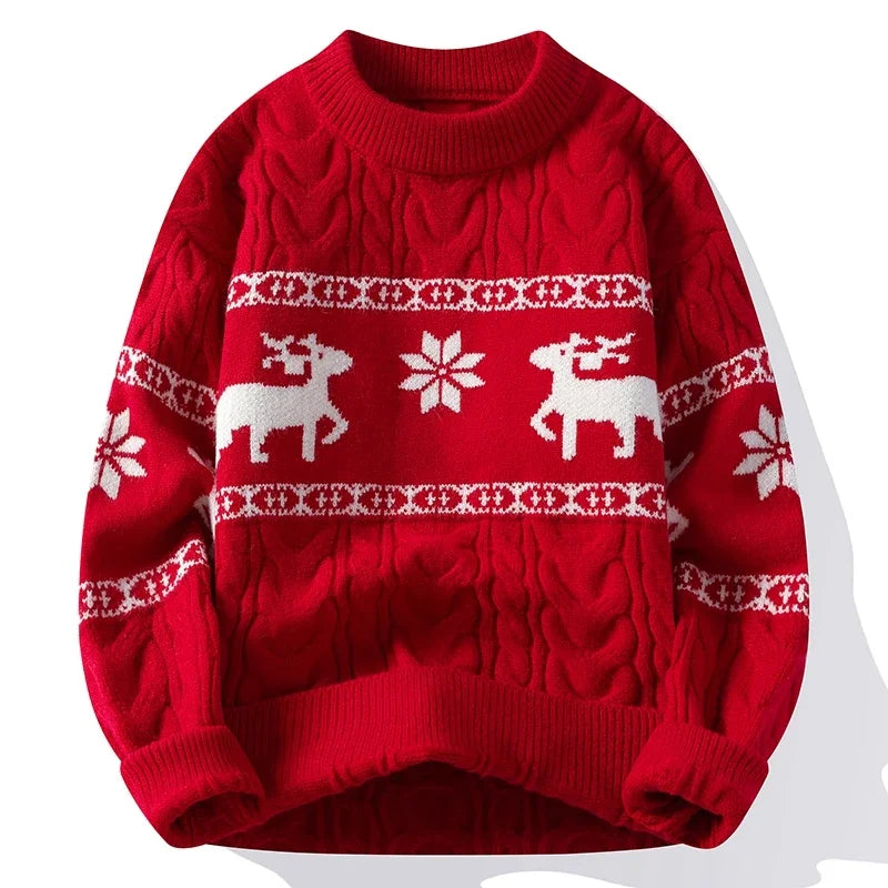 grunge knit pullover for fall and winter, oversized aesthetic with urban style, mens fashion layer for modern streetwear coll