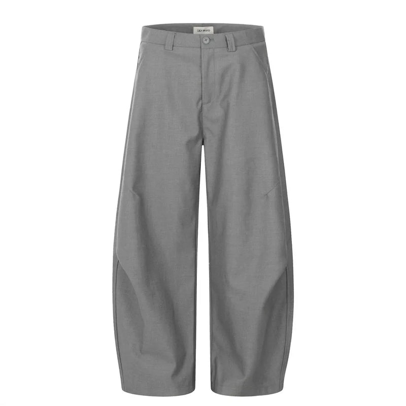 men women american streetwear fashion loose casual vibe hip hop cleanfit wide leg suit pant boyfriend harem pants trousers unique default style 2077