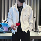 leather panel jacket, streetwear for men, men's streetwear fashion, oversized urban jacket, high quality cold-weather coat