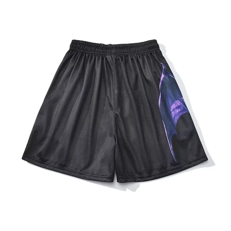 quick drying gym shorts 2024 mens basketball shorts sports short pants summer mesh breathable sweatpants high street shorts relaxed fit joggers