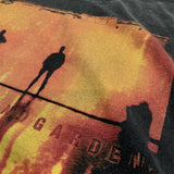 Retro Vintage Summer Rock Band Print Cotton High-Street Casual Loose Tops T-Shirt