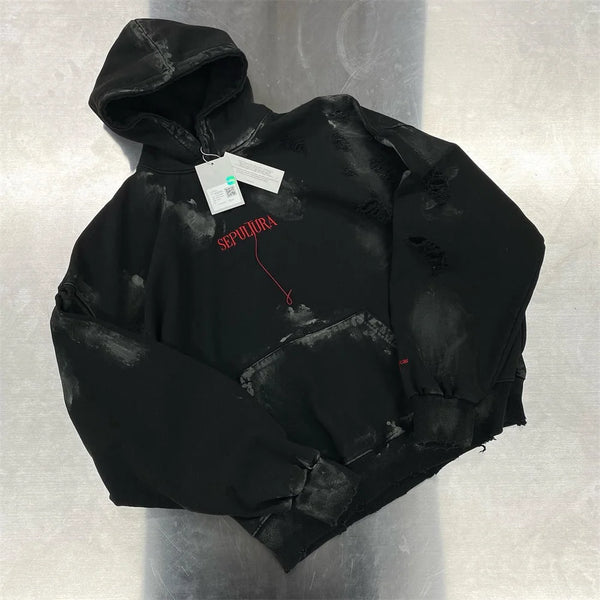 techwear flame knit sweater with structured oversized fit, ideal for cold streetwear layers, men’s streetwear clothing piece 