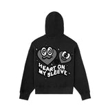 techwear flame hoodie for men with heavyweight knit, cold season layering fit, ideal for men’s fashion and seasonal streetwea