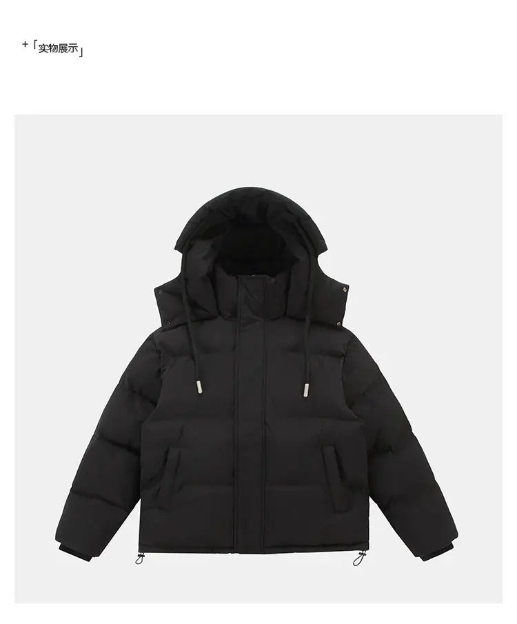 double-layered streetwear hoodie, 2025 trend piece - comfortable cotton fit with bold prints