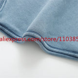 2024 New Vintage Letter Printed Mens Hooded Sweatshirt Long Sleeved Cl