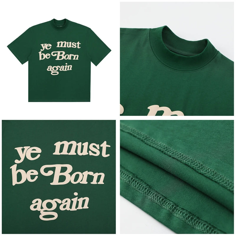 Sadcore Crying angel – Frog Drift Ye Must Be Born Again Kanye Streetwear Foaming Pr
