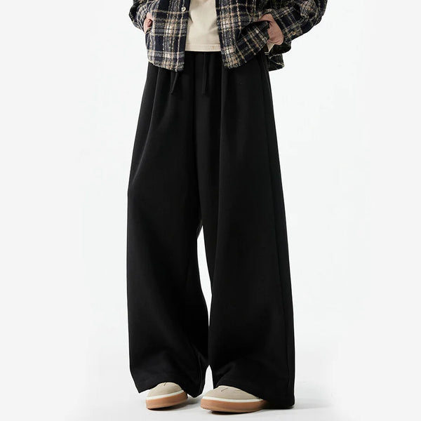 men women loose casual streetwear fashion wide leg sport pants jogger sweatpants hip hop trousers baggy pants relaxed fit joggers