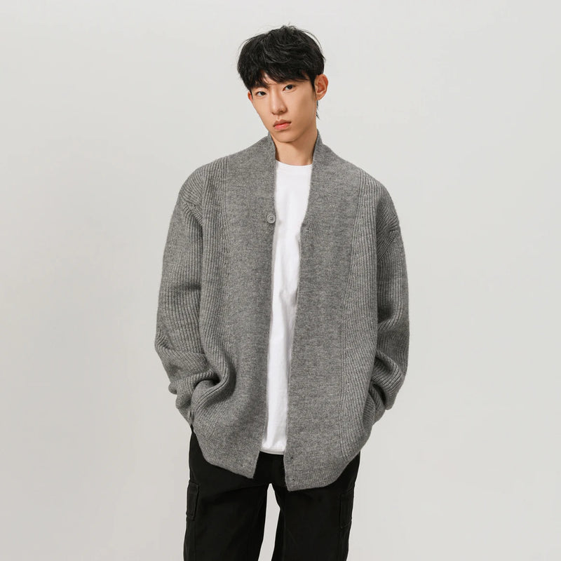 minimalist knit hoodie, photo-ready knit, unisex oversized techwear hoodie for men street style