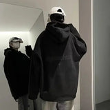 Autumn And Winter New Heavyweight Loose And Thick Hooded Suede Pullove