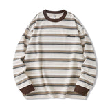 Gothic Melting smiley – Men Retro Fashion Streetwear Loose Casual Long Sleeve Plus S