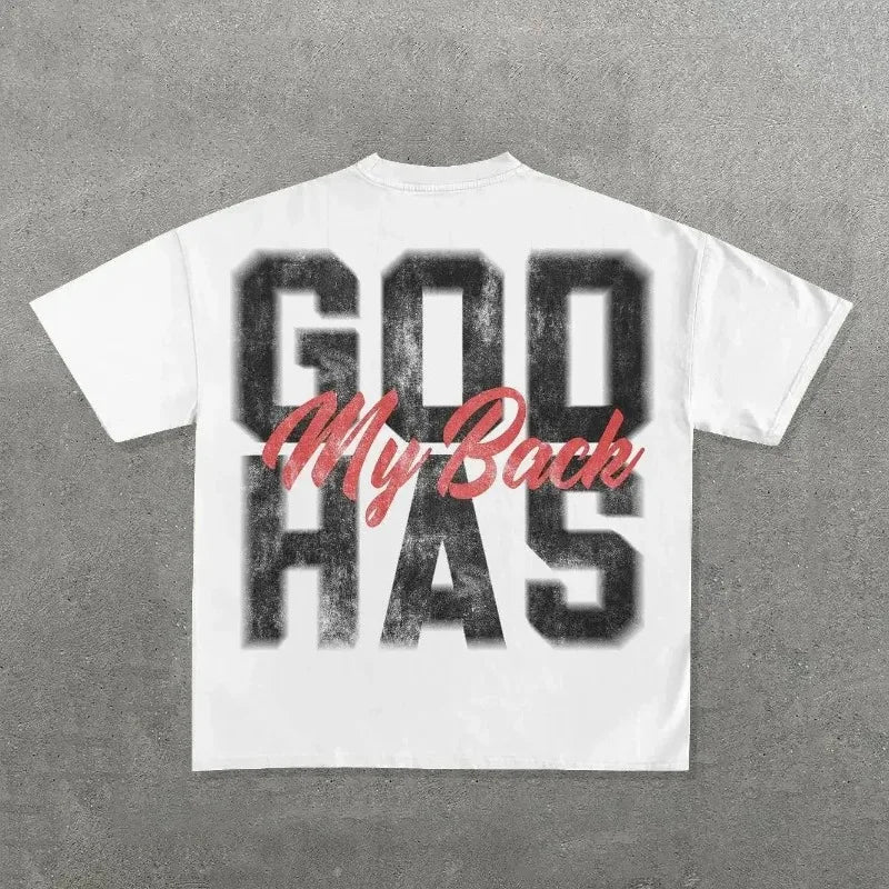 Sadcore Graphic tee – Y2K American Street Summer Fashion Short Sleeved Shirt Men Y