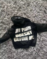 Street Y2K New Fashion Joker Fleece Padded Zipper Hoodie Women Harajuk