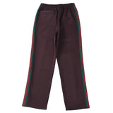 rose red embroidery pants casual men woman loose retro side edge weaving sweatpants trousers straight leg pants unique joggers style 4934