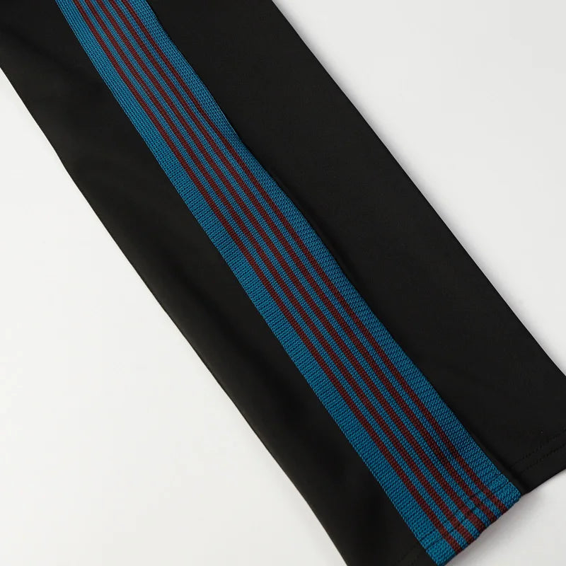 best quality embroidery logo new pants men woman side edge weaving stripe drawstring loose casual grey motion trousers unique default style 5194