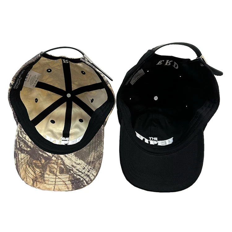 New Erd Riches 2024 Mens Womens Camo WOODLAND CAMO Hat Cap Snapback Embroidery Cap Casquette Baseball Hats Mesh Sponge #U42