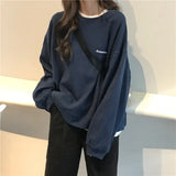 Sweatshirt For Women Y2K Hoodies Autumn Tops 2023 Woman Clothing Korea