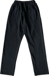 new arrival hs studios airbrushed skull print high street cotton winter pants sport casual pants unique default style 6180