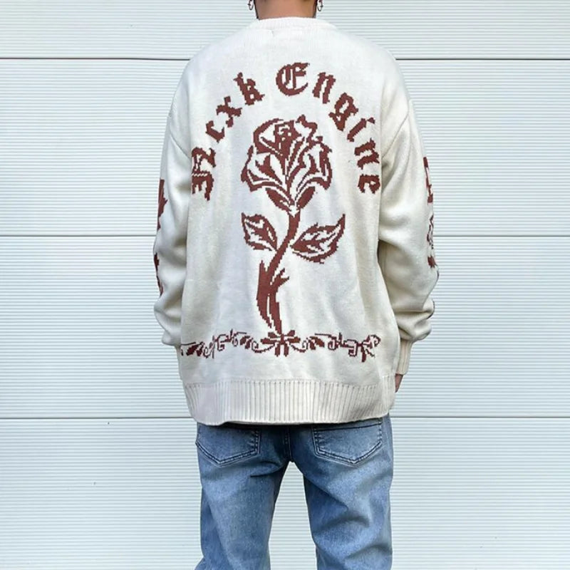 minimalist street knit, unisex streetwear, cozy fashion fit, stylish street outfit, modern aesthetic appeal