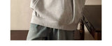Trendy American High Collar Hooded Storm Sweatshirt For Men Women High