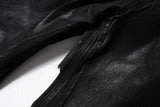hi street flared jeans men broken patchwork denim pants streetwear harajuku luxury designer black jeans trousers male unique jeans style 358