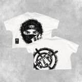 Sadcore Aesthetic print tee – Summer Gothic Trendy Brand Rock Hip Hop New T Shirt Men Y2K