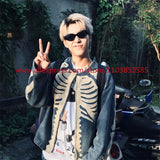 style premium essential material graphic casual streetwear style - hop print hip wear 126723 vintage-mens-long-sleeved-denim-jacket-high-street-oversized-washed-bone-embedding-tops-clothing-autumn-winter-2024-heavyweight fashion high oversized everyday image unisex urban design quality fit streetwear design ID 0747b