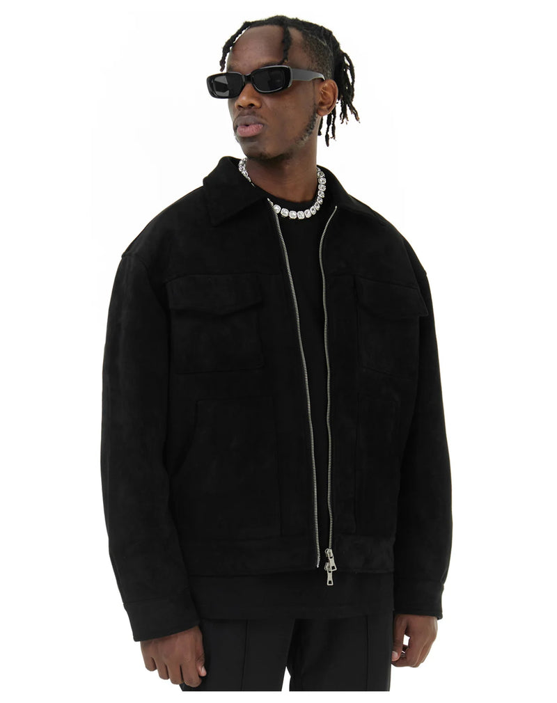 grunge oversized outerwear, photo-ready streetwear, men's streetwear fashion, oversized urban jacket, high quality cold-weath