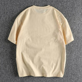 Gothic Vintage print – Summer Short Sleeved Mens T Shirt Trend Letter Printing Geom