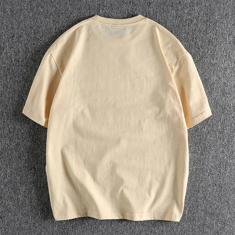 Gothic Vintage print – Summer Short Sleeved Mens T Shirt Trend Letter Printing Geom