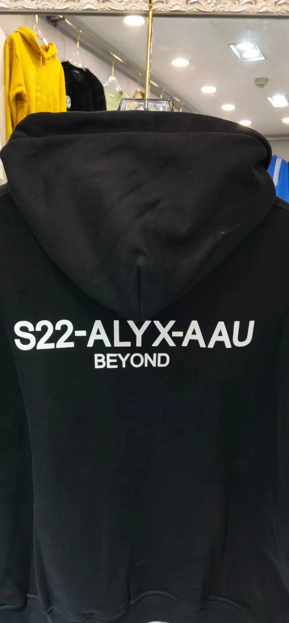 New Luxury 2023 1017 9Sm Alyx Beyond Pullover Hoodies Hoody Hooded Swe