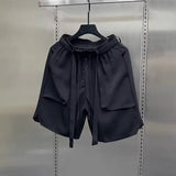 Multi-pockets Cargo Shorts Fashion Brand Straight Loose Casual Cargo Shorts 2024 Summer Men New Shorts American Shorts