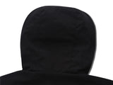 Fleece quilted streetwear zip-up bomber parka