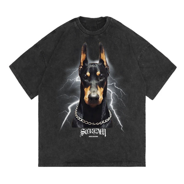 Sadcore T-Shirt – Rainbowtouches Washed T Shirts Men Clothes Oversized – Urban Streetwear for Men & Women